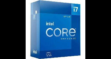 Intel® Core i7-12700KF, 3,6 GHz (5,0 GHz Turbo Boost) processor