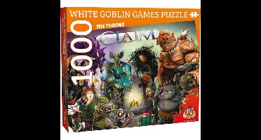 White Goblin Games Claim Puzzle: The Throne puzzel