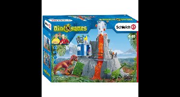 Schleich Dinosaurs - Grote vulkaanexpeditie speelfiguur