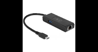 DeLOCK USB-C Adapter naar 2,5 Gigabit Lan met USB-A female