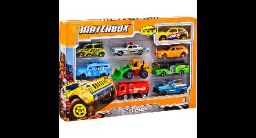 Matchbox Gift Pack 9 auto's speelgoedvoertuig
