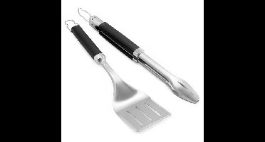 Weber Precision barbecuetang- en spatelset grillbestek