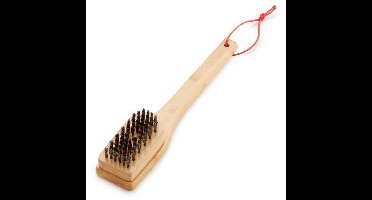 Weber Reinigingsborsel bamboe grillreinigingsborstel