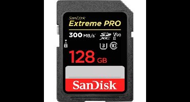 SanDisk Extreme PRO SDXC 128 GB geheugenkaart