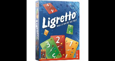 999 Games Ligretto blauw Kaartspel