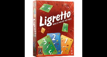 999 Games Ligretto rood Kaartspel