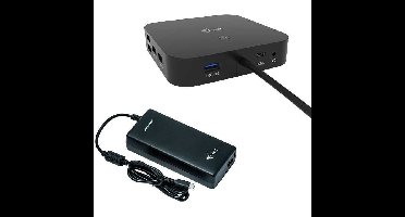 i-tec USB-C Dual Display Docking Station + Power Delivery 100 W dockingstation
