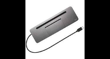 i-tec USB-C Metal Ergonomic 4K 3x Display dockingstation