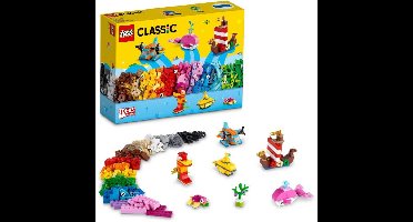 LEGO Classic - Creatief zeeplezier Constructiespeelgoed