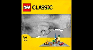 LEGO Classic - Grijze bouwplaat Constructiespeelgoed