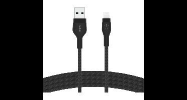 Belkin BoostCharge Pro Flex USB-A-kabel met Lightning-connector