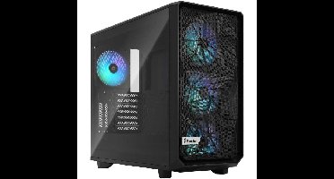 Fractal Design Meshify 2 RGB Black TG Light Tint midi tower behuizing
