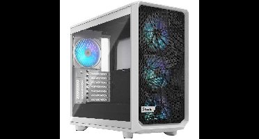 Fractal Design Meshify 2 RGB White TG Clear Tint midi tower behuizing