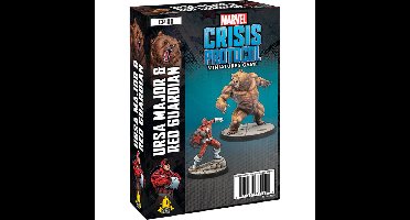 Asmodee Marvel Crisis Protocol: Ursa Major & Red Guardian Bordspel