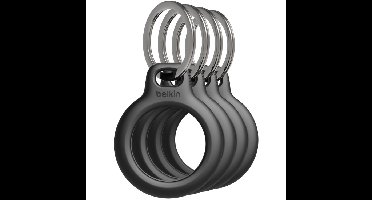 Belkin Beschermende houder met sleutelhanger voor AirTag - 4-pack sleeve