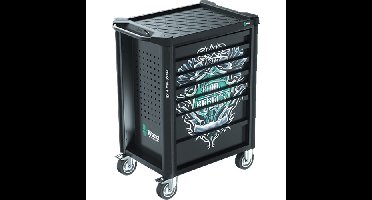 Wera 9700 Tool Rebel werkplaatswagen 1, 94-delig gereedschapswagen