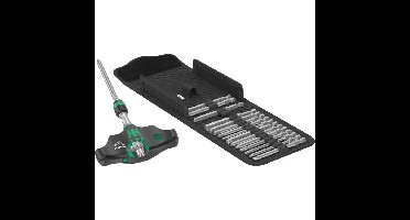 Wera Kraftform Kompakt 400 RA Set 1, 17-delig bitset