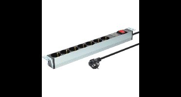 Digitus PDU 7-voudige stekkerdoos, 19", 1U