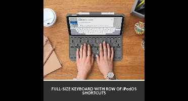 Logitech Slim Folio voor iPad (10e generatie) toetsenbord