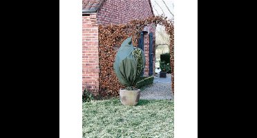 Nature Winterafdekhoes met ritssluiting, voor grote mediterrane planten en bomen 2,50 m x Ø 2 m afdekking