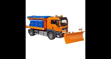 bruder MAN TGS winterdienst met sneeuwschuiver modelvoertuig