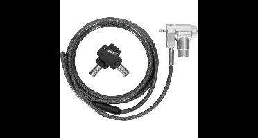 Targus DEFCON Ultimate Universal Keyed Cable Lock with Slimline Adaptable Lock Head diefstalbeveiliging