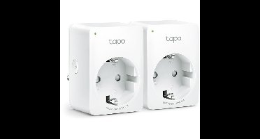 TP-Link TAPO P100 Mini Smart Wifi-stopcontact (2 pack) schakel stekkerdoos