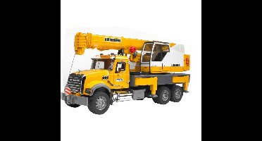 bruder MACK Granite Liebherr Kraanwagen modelvoertuig