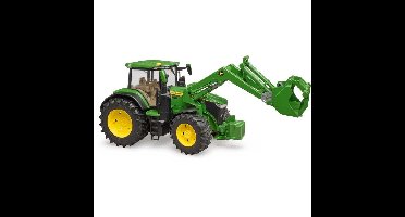 bruder John Deere 7R 350 met Frontlader modelvoertuig