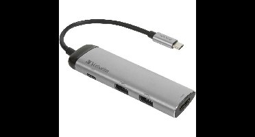 Verbatim USB 3.2 Gen 1 multiport hub, USB-C > 2x USB-A + USB-C + HDMI usb-hub