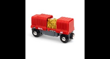 BRIO World - Vrachtwagon met goudlading speelgoedvoertuig