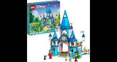 LEGO Disney Princess - Het kasteel van Assepoester en de knappe prins Constructiespeelgoed