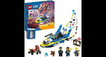 LEGO City - Waterpolitie recherchemissies Constructiespeelgoed