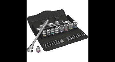 Wera 8100 SB 8 Zyklop Metal-ratelset, 29-delig gereedschapsset