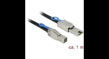 DeLOCK Mini SAS HD SFF-8644 > Mini SAS SFF-8088 adapter