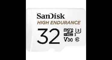 SanDisk microSD 32 GB High Endurance geheugenkaart