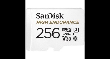 SanDisk High Endurance microSDXC 256GB geheugenkaart