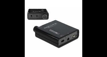 DeLOCK Portable Stereo Hoofdtelefoon versterker