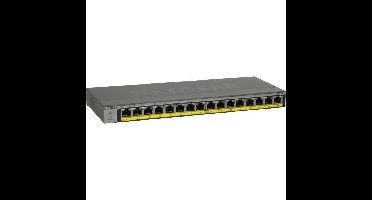 Netgear GS116LP 16-Port PoE/PoE+ Gigabit Ethernet Unmanaged Switch