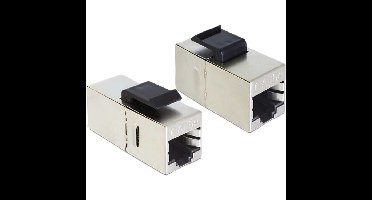 DeLOCK Keystone Module RJ45 female > RJ45 female Cat.5e compact
