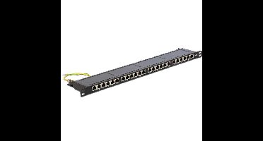 DeLOCK 19" patchpaneel 24 Port Cat.6 0.5 U