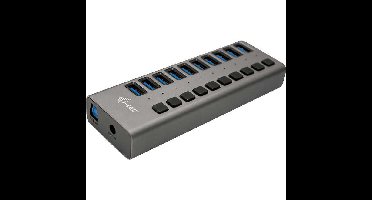 i-tec USB 3.0 Charging HUB 10 port + Power Adapter usb-hub