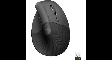 Logitech Lift Vertical Ergonomische Muis - Rechtshandig