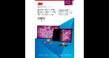 3M High Clarity Privacyfilter voor breedbeeldscherm voor desktop 23" (16:9)