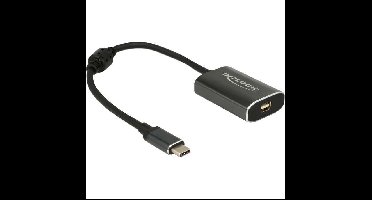 DeLOCK USB-C (male) > Mini DisplayPort (female) met PD functie adapter