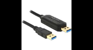 DeLOCK Data Link + KM Switch USB 3.0 > USB 3.0 kabel