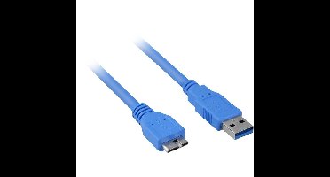 Sharkoon USB-A 3.0 naar Micro-USB-B 3.0 kabel