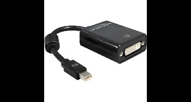 DeLOCK Mini-DisplayPort male > DVI-I female (DVI 24+5) adapter