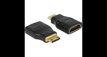 DeLOCK mini HDMI C male naar HDMI A female adapter