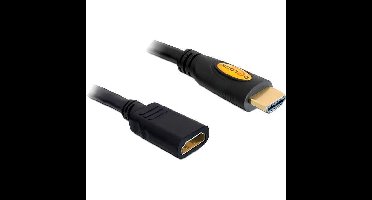 DeLOCK HDMI (male) > HDMI (female) verlengkabel